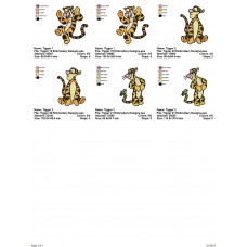 Package 3 Tigger 07 Embroidery Designs